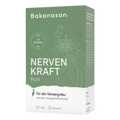 Bakanasan Nerve Power Plus kapslid, 60 tk