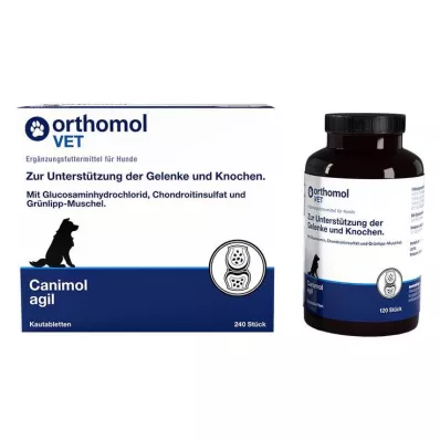ORTHOMOL VET Canimol agil närimistabletid koertele, 240 tk